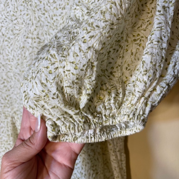 Free People Cream Floral Dress - Picture 10 of 12